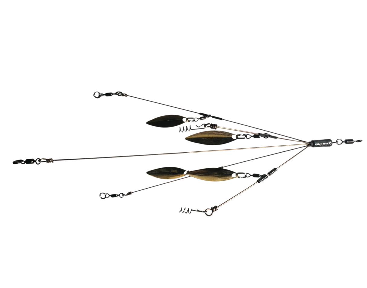 G-Funk Baits 4 Bladed Cali Camo (GOLD)