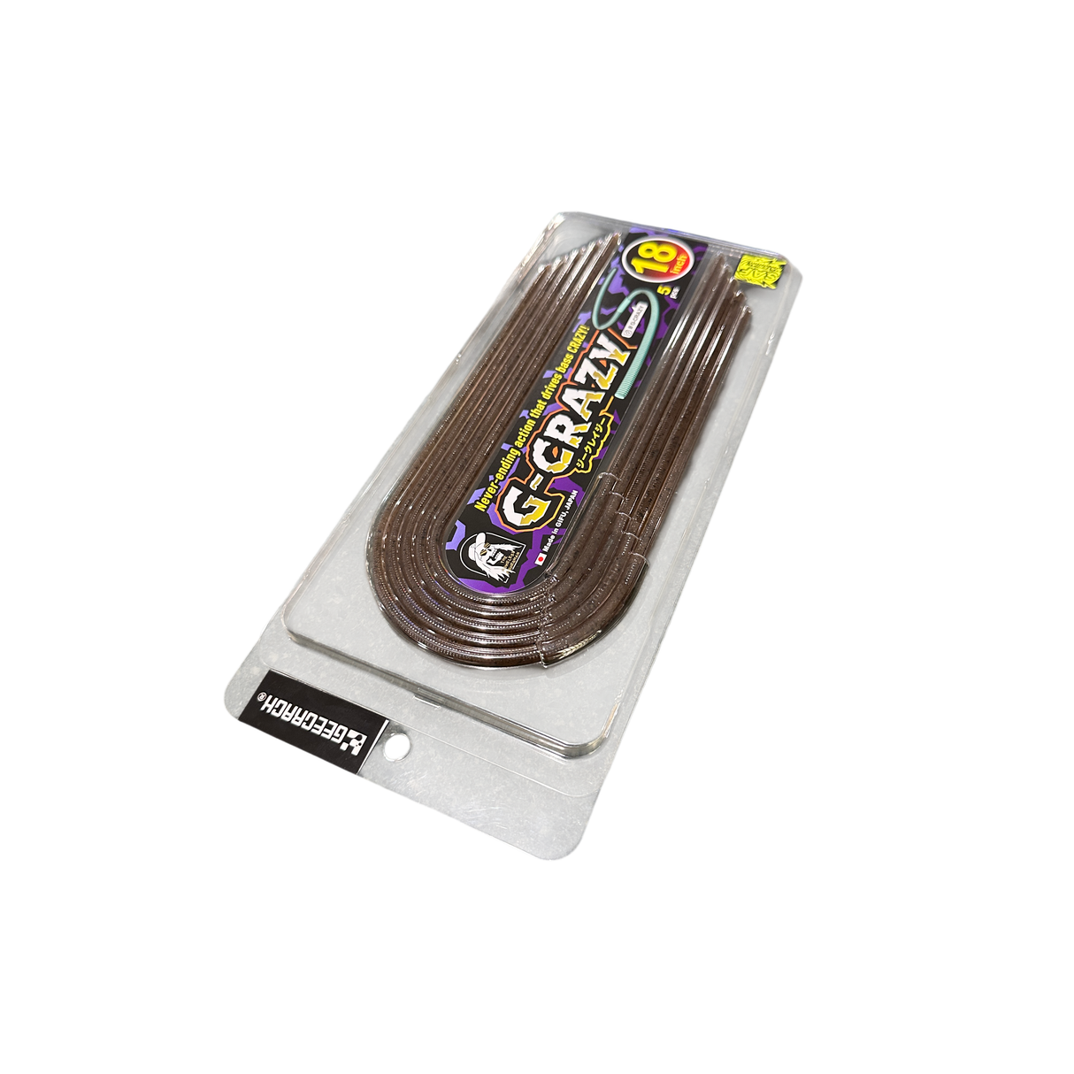 GEECRACK G-CRAZY 18” (5 Baits Per Pack)