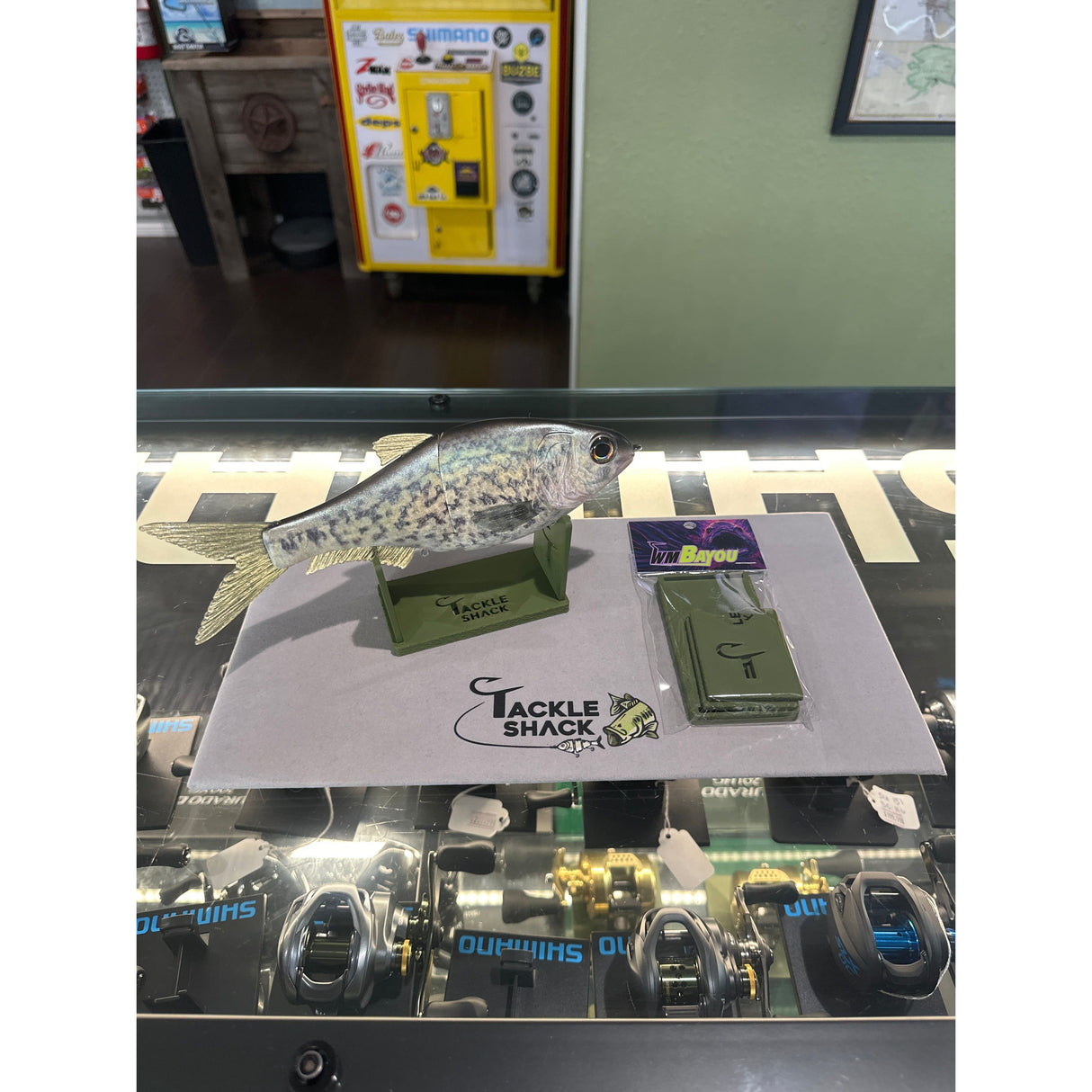 Tackleshack / W.M. Bayou Swimbait Stand (Olive) - Tackle Shack TX