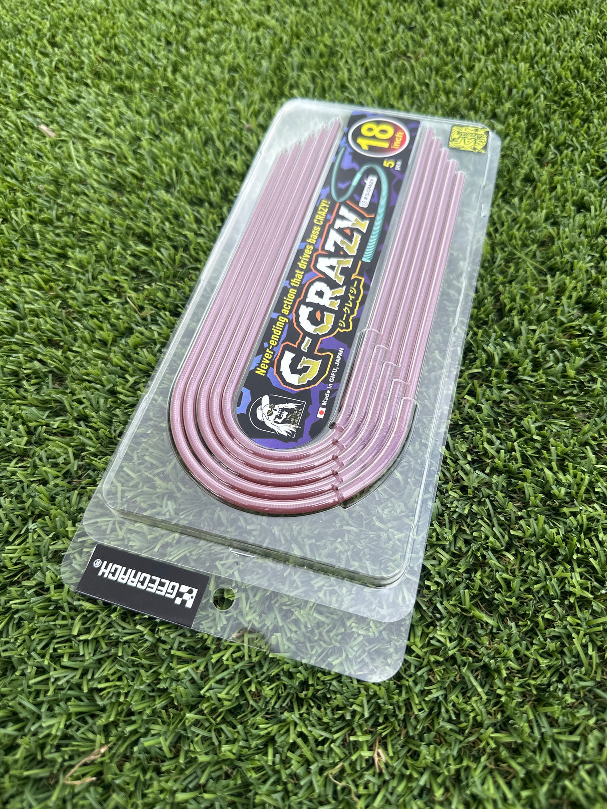 GEECRACK G-CRAZY 18” (5 Baits Per Pack)