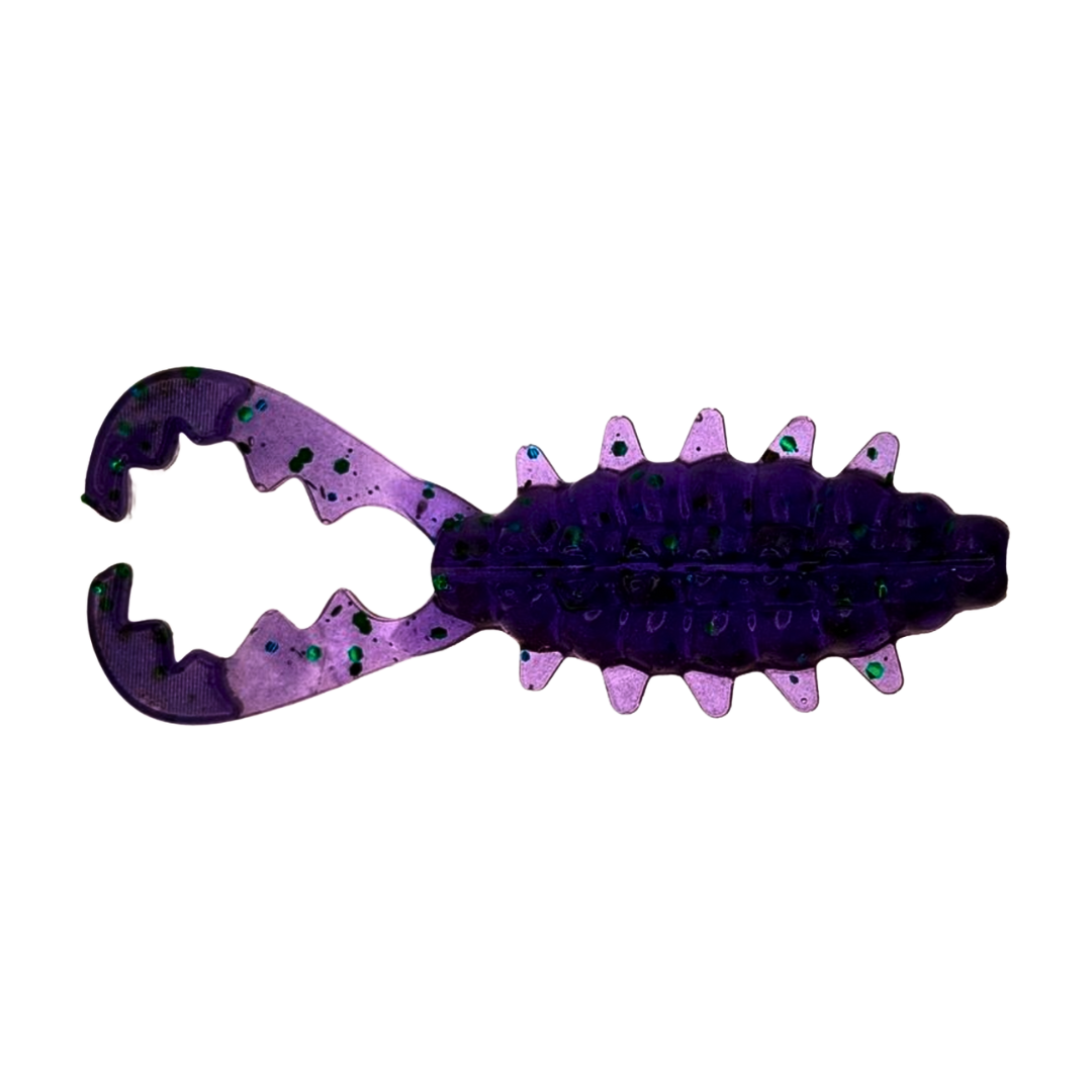 Baby Bio Craw bass bait in JuneBug color