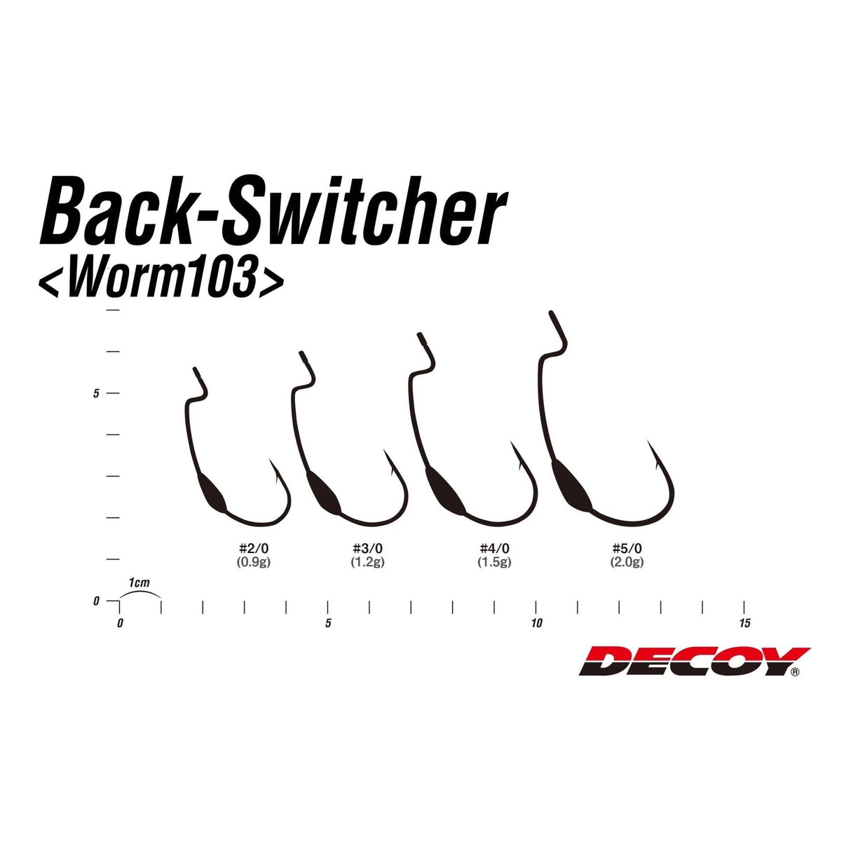 Decoy Back Switcher Worm 103 - Tackle Shack TX
