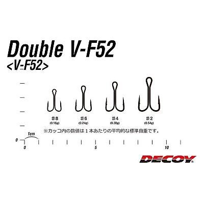Decoy Double Hook V - F52 - Tackle Shack TX