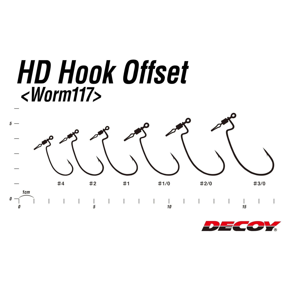 Decoy HD Hook Worm 117 - Tackle Shack TX