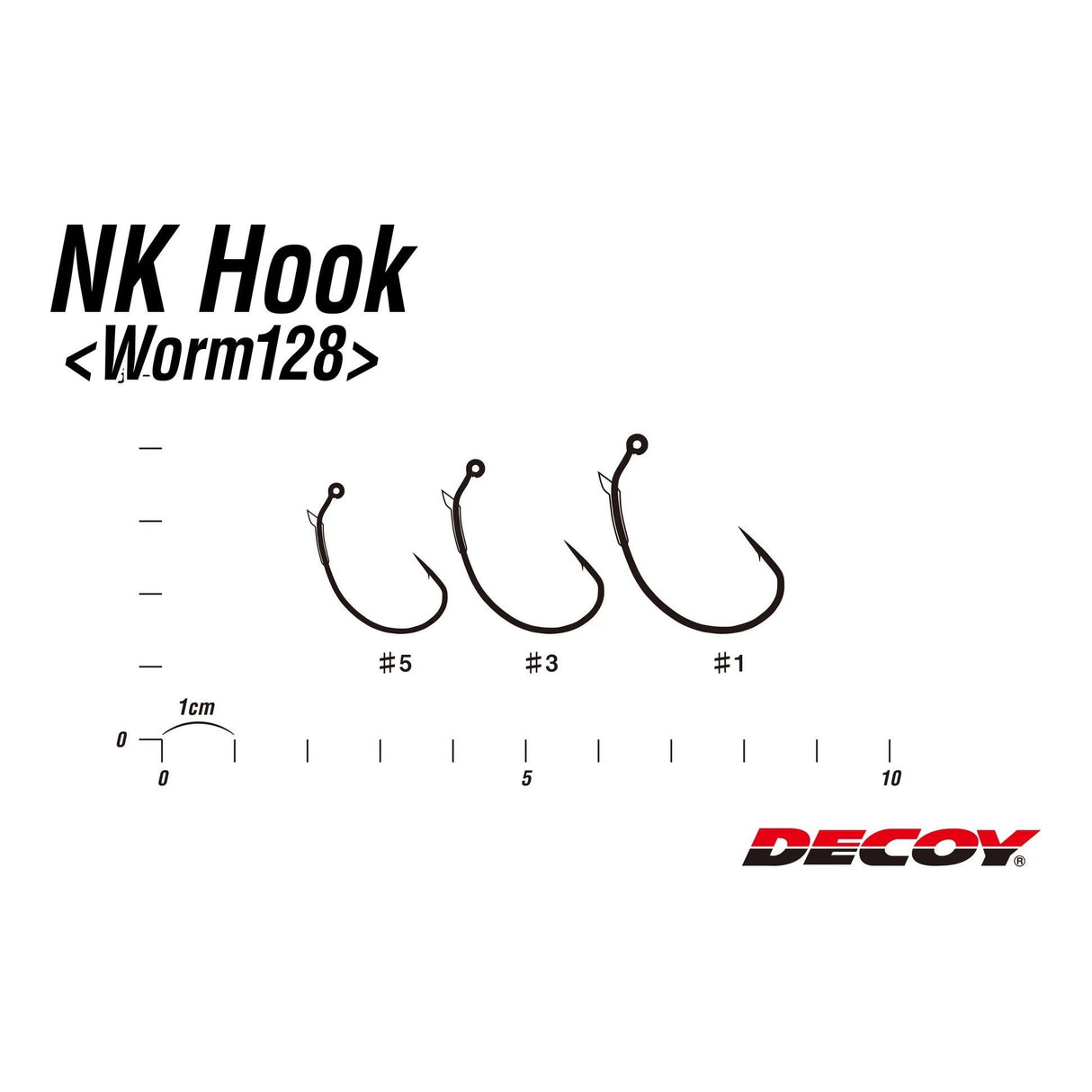 Decoy Neko Rig (NK) Hook Worm 128 - Tackle Shack TX
