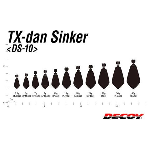 Decoy TX Dan Sinker DS - 9 - Tackle Shack TX
