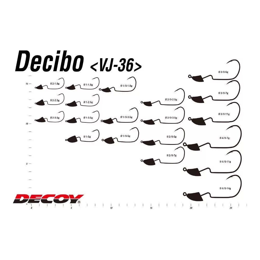 Decoy Violence Jigheads - 36 - Tackle Shack TX