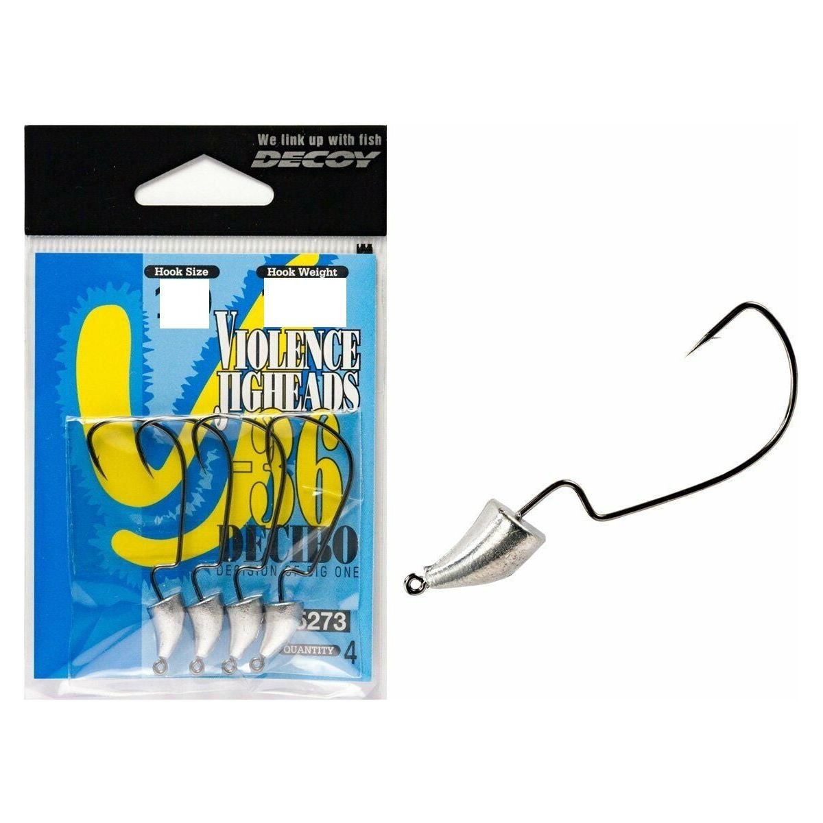 Decoy Violence Jigheads - 36 - Tackle Shack TX