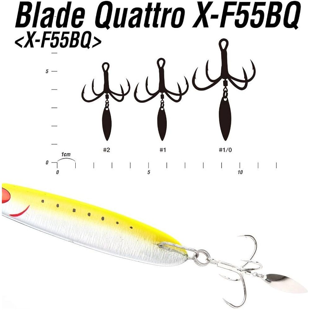 Decoy blade Quattro X - F55BQ - Tackle Shack TX