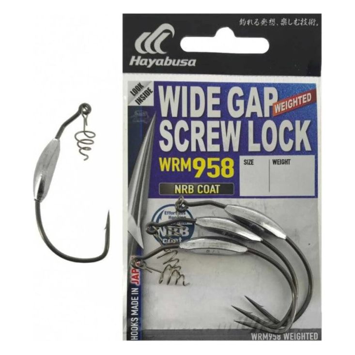 Hayabusa Wide Gap Screw Lock WRM 958WT - Tackle Shack TX