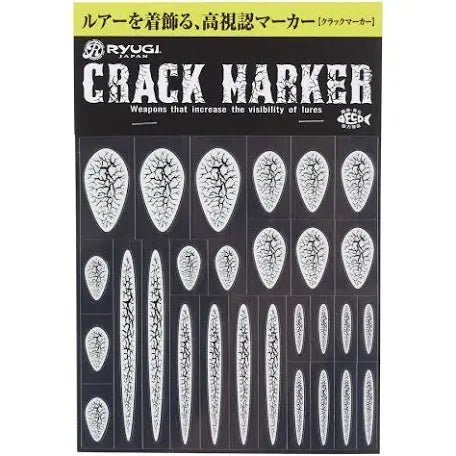 Ryugi Crack Marker Swimbait/Topwater Visibility Sticker - Tackle Shack TX