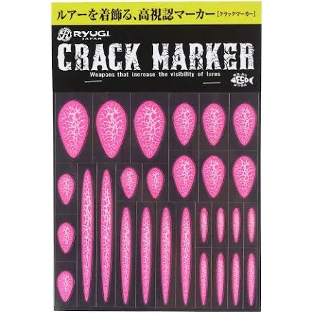 Ryugi Crack Marker Swimbait/Topwater Visibility Sticker - Tackle Shack TX
