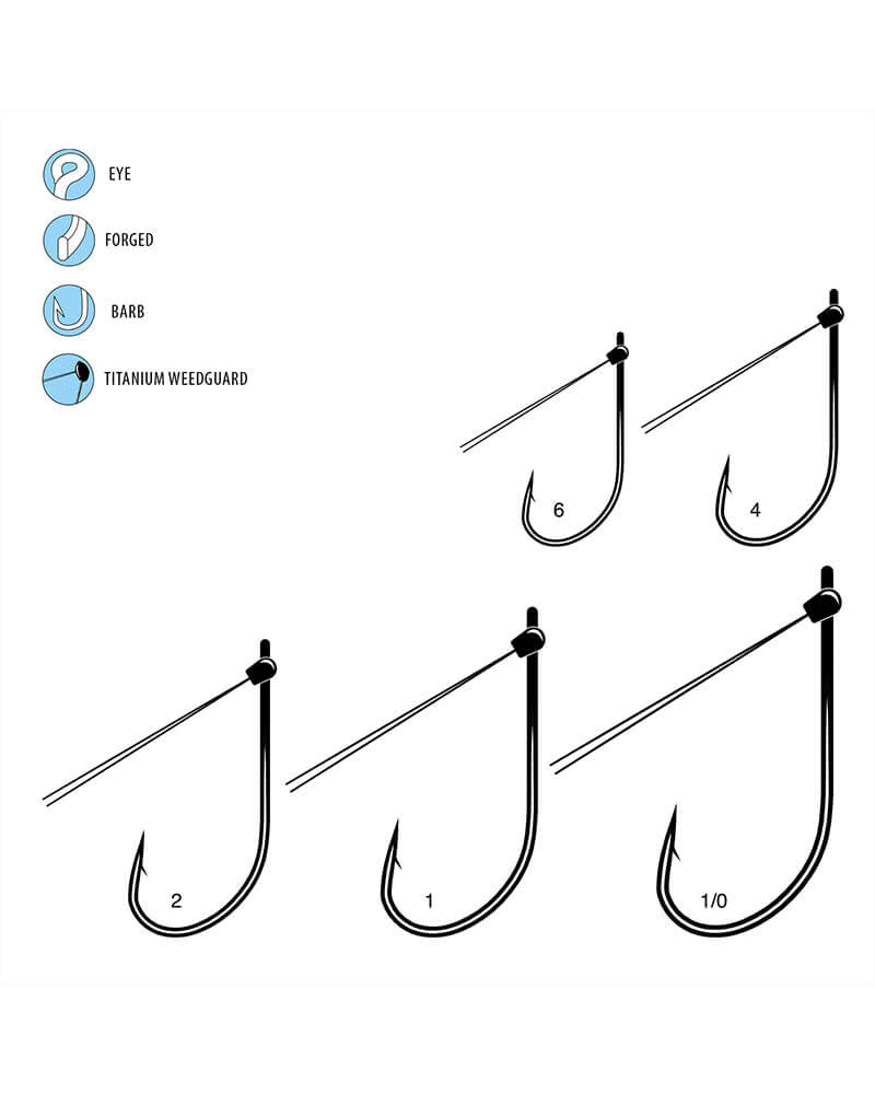 Gamakatsu G-FINESSE WEEDLESS STINGER