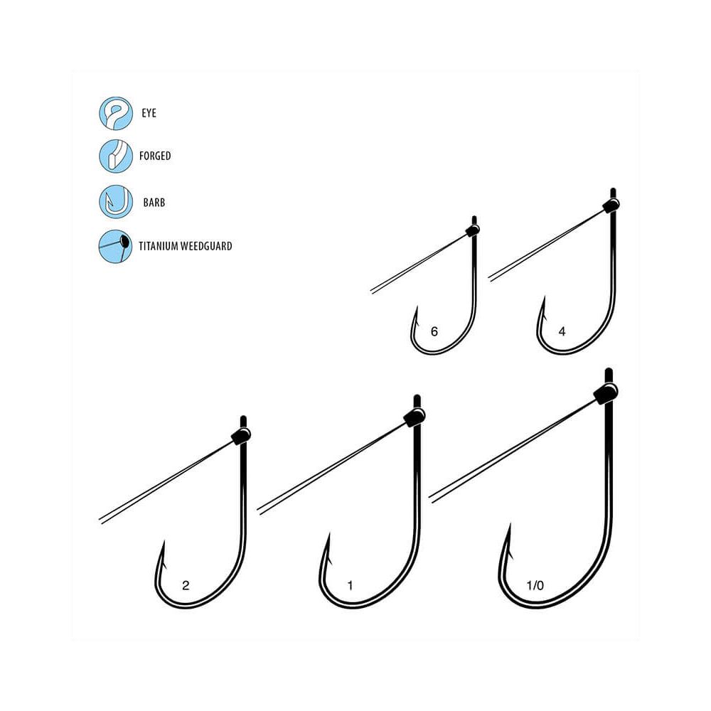 Gamakatsu G-FINESSE WEEDLESS STINGER