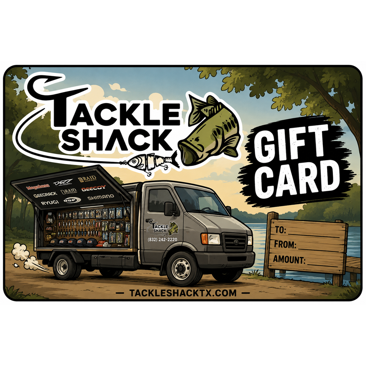 TACKLE SHACK TX GIFT CARD