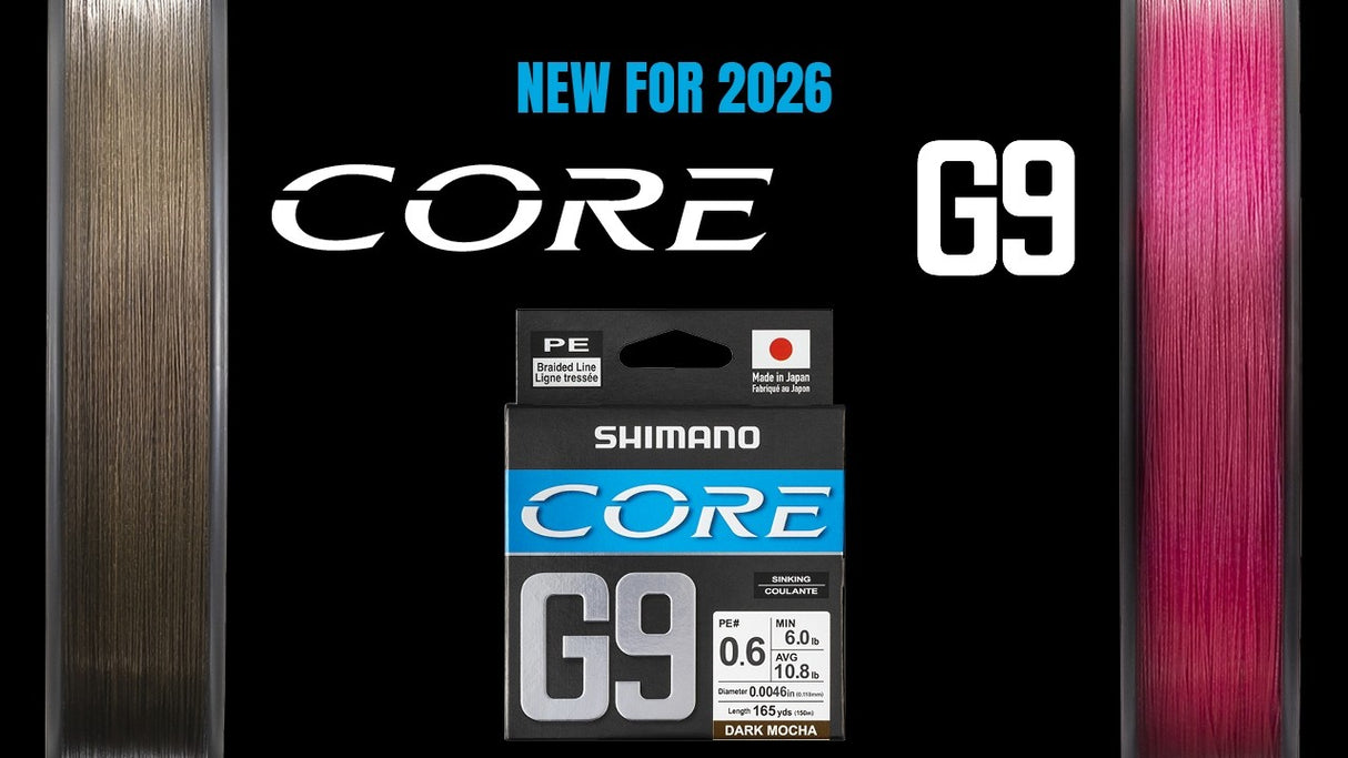Shimano Core G9 PE Line 165yds