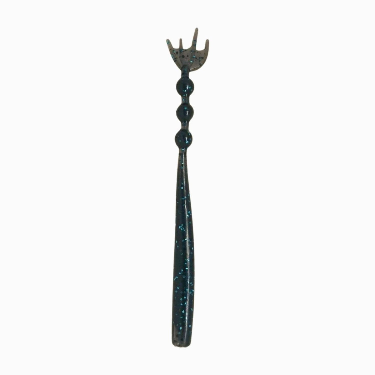 Swamp Bat soft plastic bass lure in Black and Blue