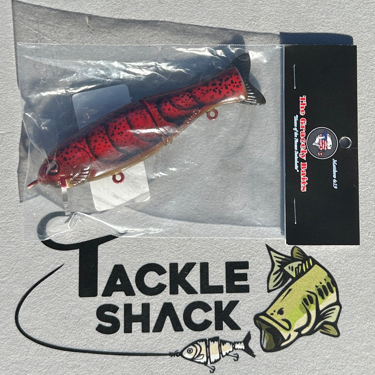 FINESSE SHAT 5" WAKE - CHERRY CRAW - Tackle Shack TX