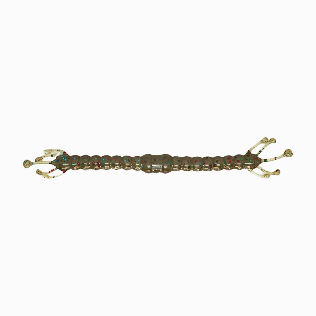 Wacky Alien wacky rig worm in Guacamole color