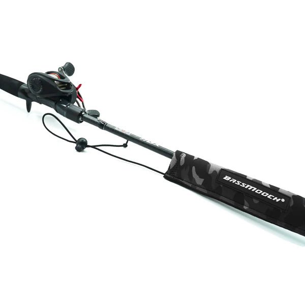 BassMooch Neo Rod Sleeve - Black Camo - Casting - Tackle Shack TX