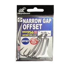 WRM956NR Narrow Gap Offset Hook Anti - Rust NRB - Tackle Shack TX