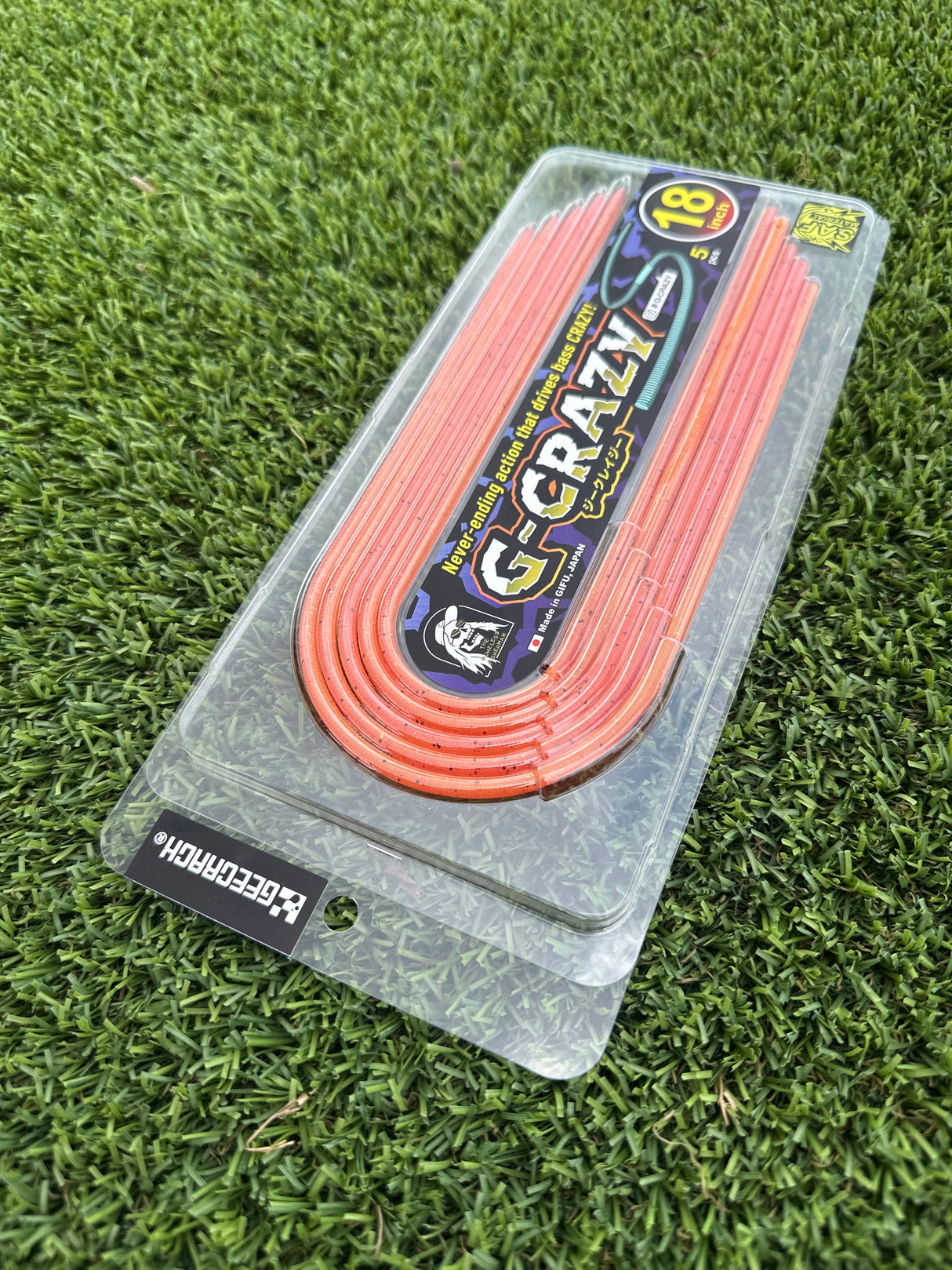 GEECRACK G-CRAZY 18” (5 Baits Per Pack)