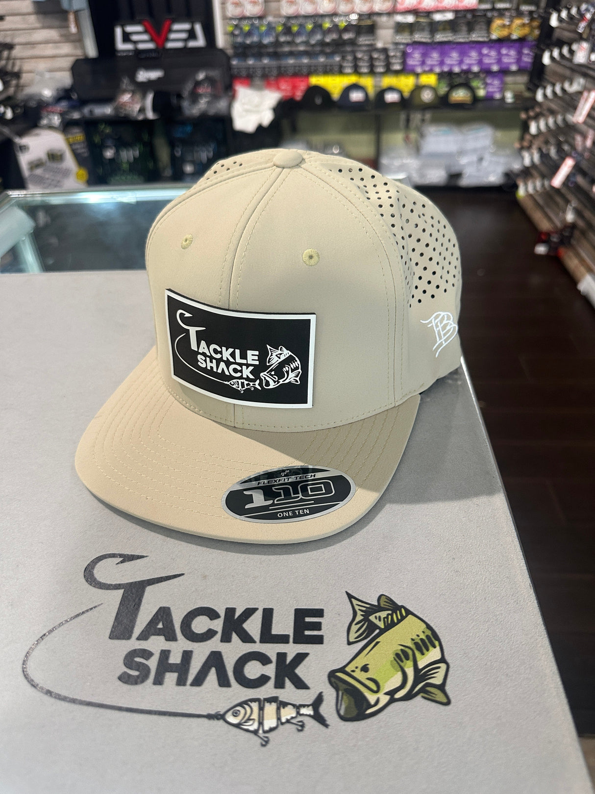 Tackle Shack Hat Flat Brim - Tan