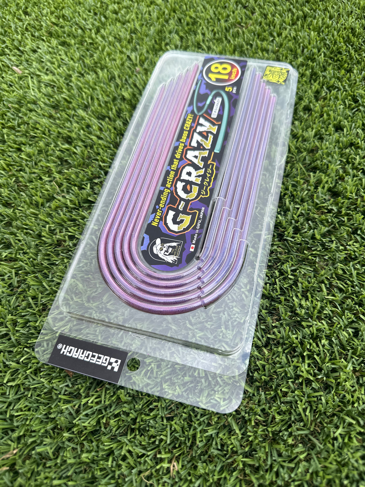 GEECRACK G-CRAZY 18” (5 Baits Per Pack)