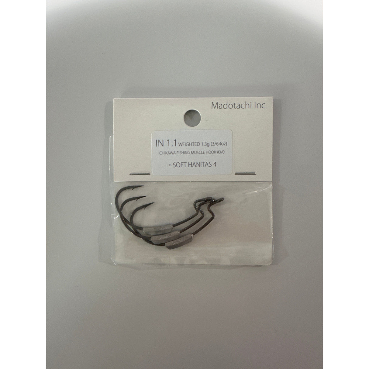 MADOTACHI SOFT HANITAS 4’ (WEIGHTED HOOKS) #3/0 - 3/64oz