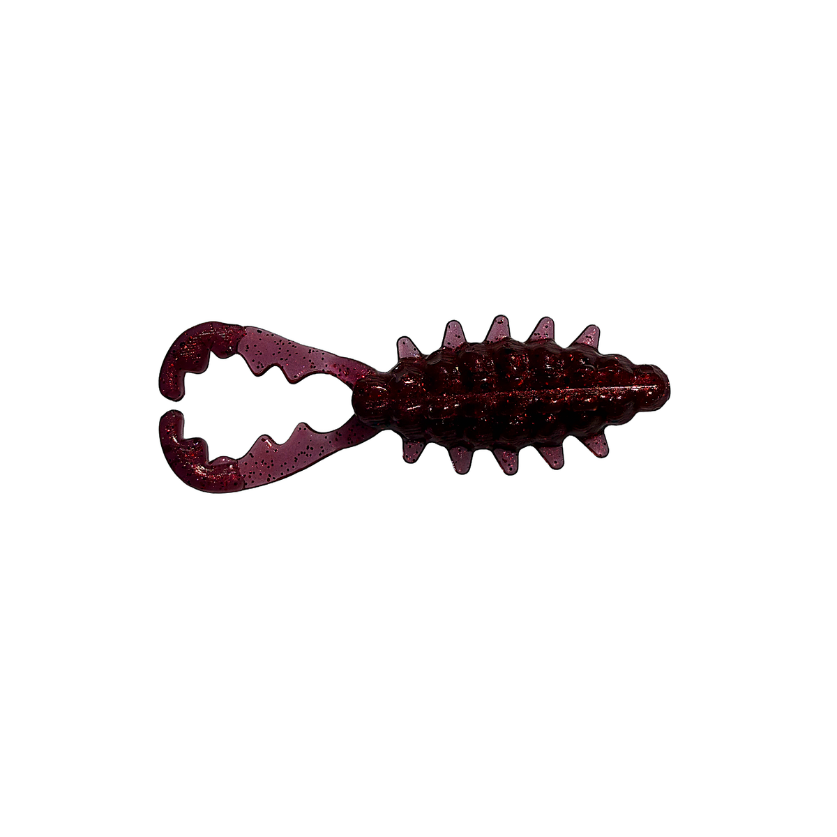Baby Bio Craw - Premium Crawfish Bait | Texas Hand-Poured Soft Plastic - Bayou Ember
