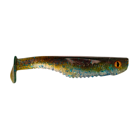 Bone Thug soft plastic bass lure in Lady Bird Shad