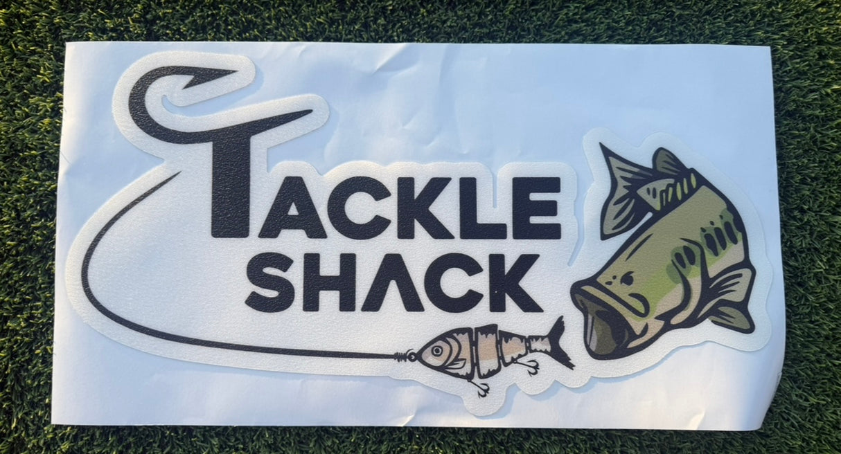 Tackle Shack Carpet Decal - 20" Long