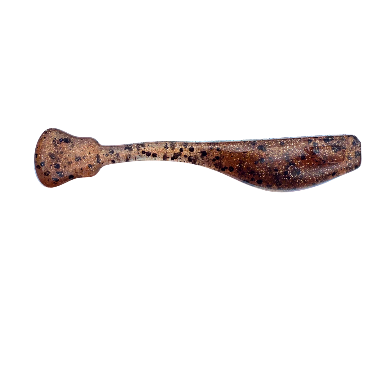 Freefall Fry soft plastic bass lure in Honey Pepper