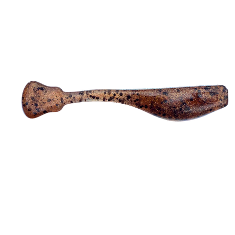Freefall Fry soft plastic bass lure in Honey Pepper