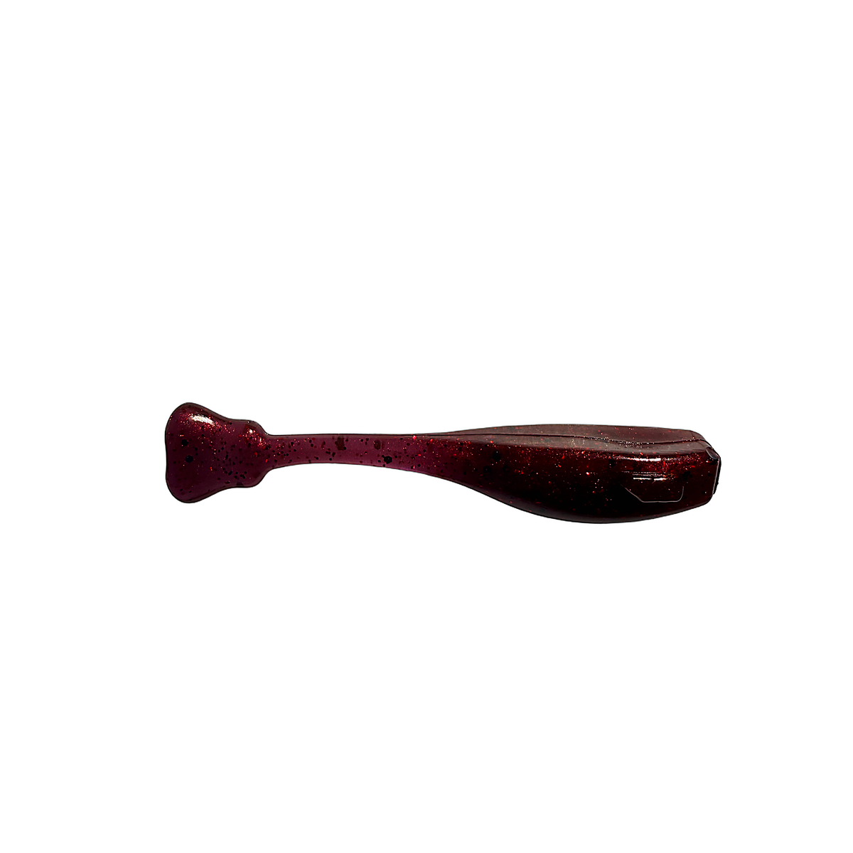 Freefall Fry - Finesse Soft Plastic Shad Bait for Bass - Bayou Ember