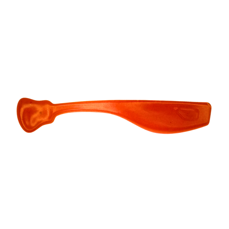 Freefall Fry soft plastic bass lure in Neo Orange