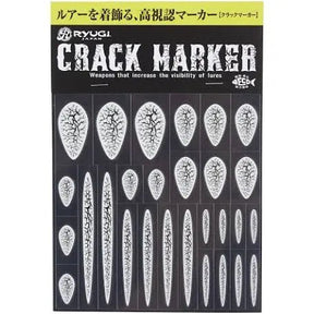 Ryugi Crack Marker Swimbait/Topwater Visibility Sticker - Tackle Shack TX