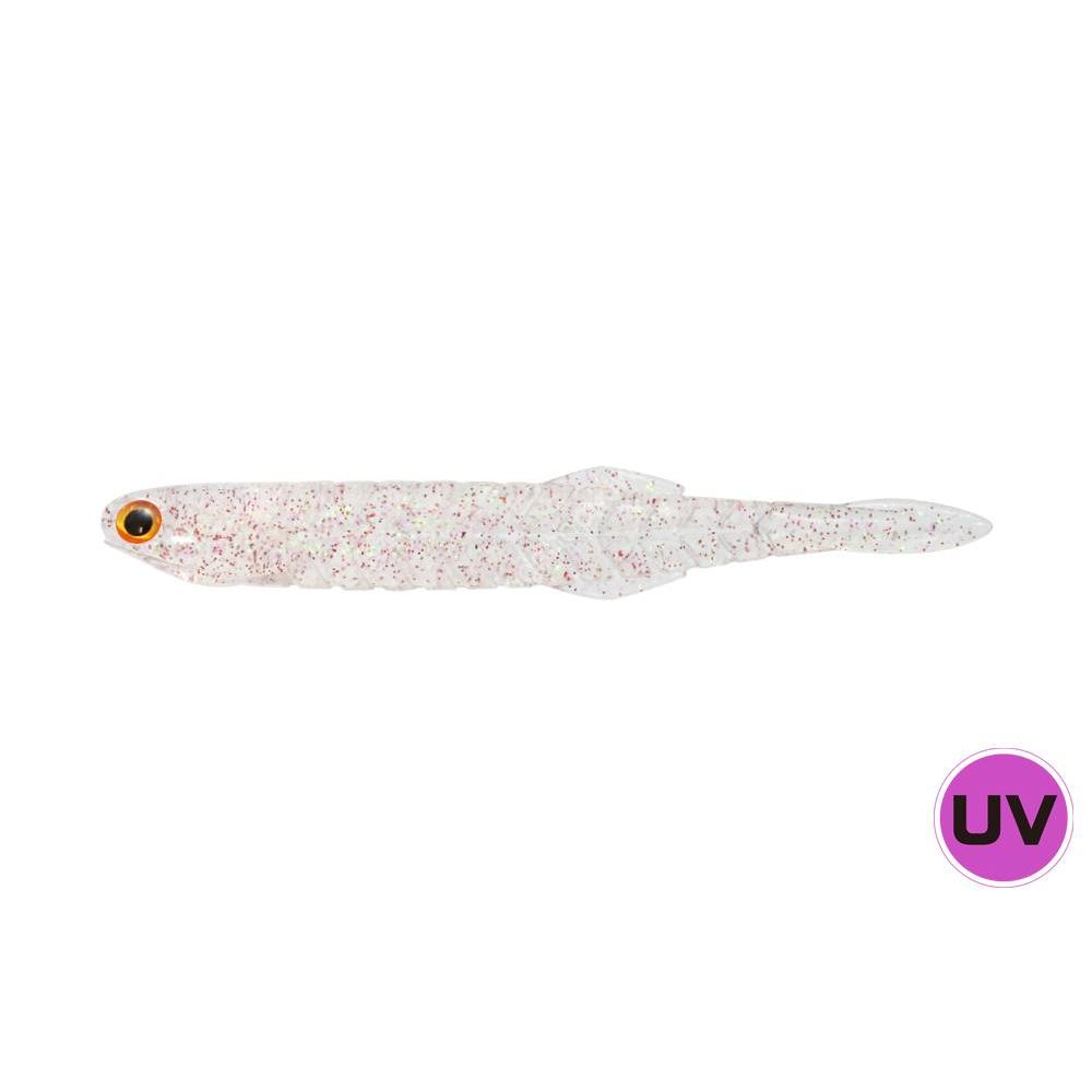ISSEI Umitaro Katakuchi Worm 4.5'' #064 UV Clear Rainbow RDF (6pcs)