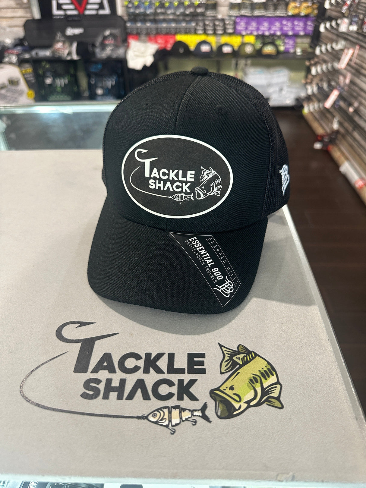 Tackle Shack Hat Curved Youth - Black