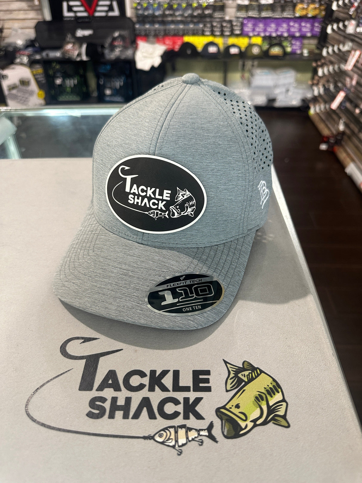 Tackle Shack Hat Curved - Heather Gray