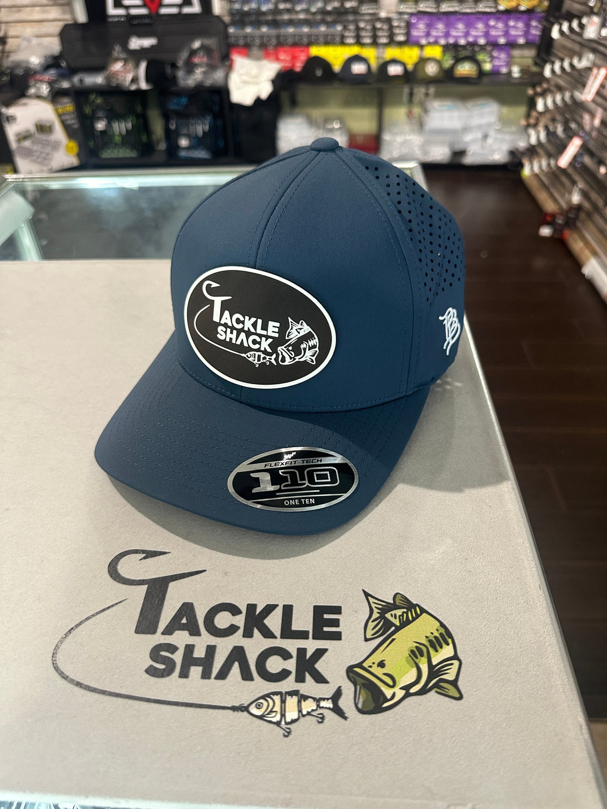 Tackle Shack Hat Curved - Blue