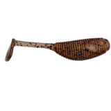 The Phat Paddle soft plastic bass lure in Honey Pepper