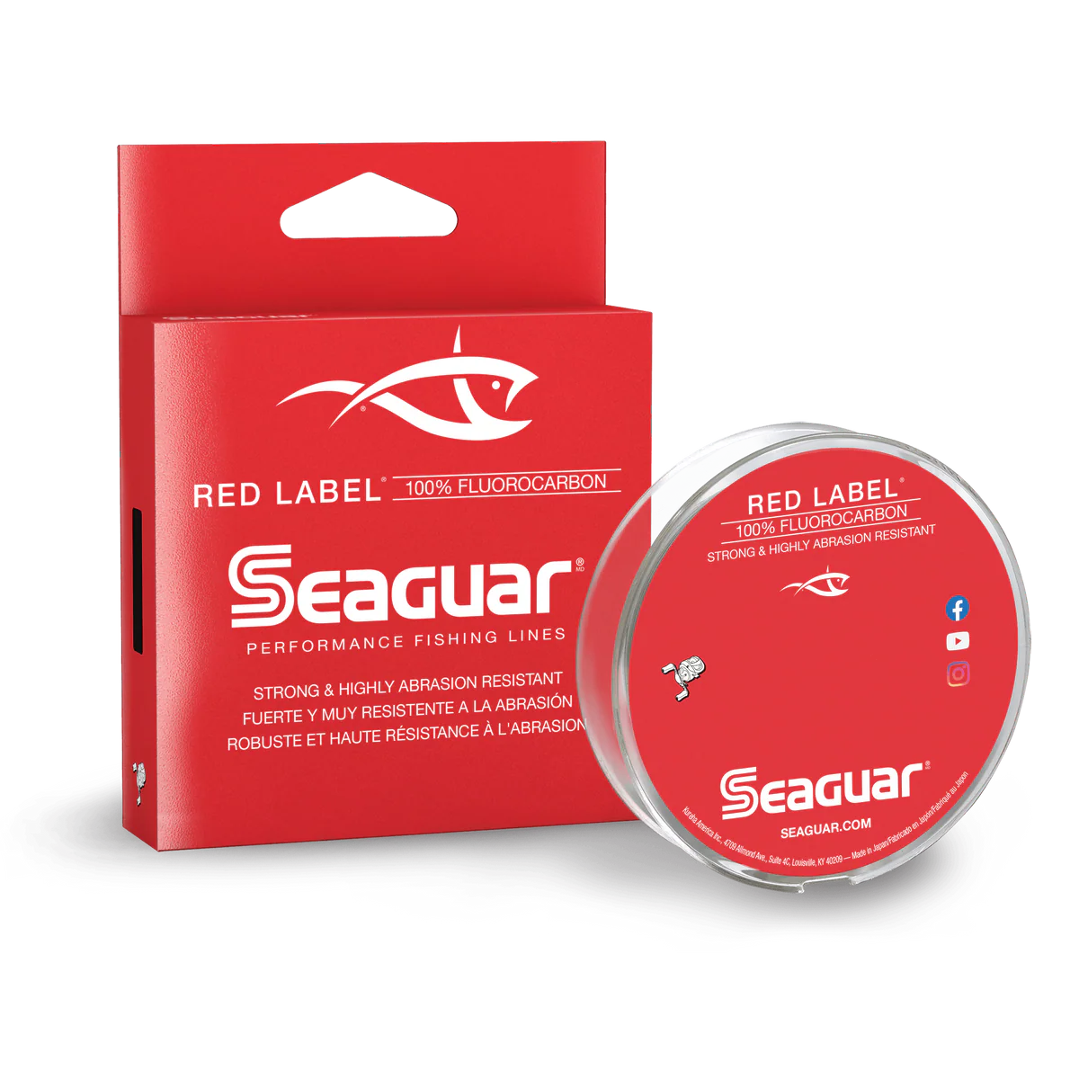 Seaguar Red Label Fluorocarbon Line 200yd