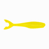 Bash Minnow soft plastic bass lure in Chartreuse