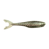 Bash Minnow soft plastic bass lure in SilverFish