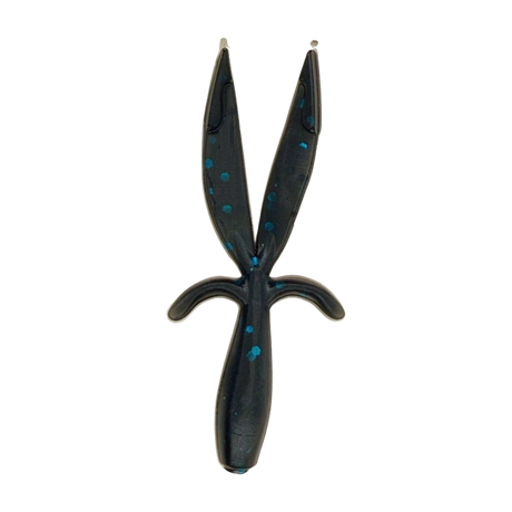 The Fein BFS Lure soft plastic bass lure in Black and Blue