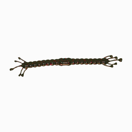 Wacky Alien bass lure in Redrum color