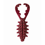 Bio Craw soft plastic bass lure in Red Pepper