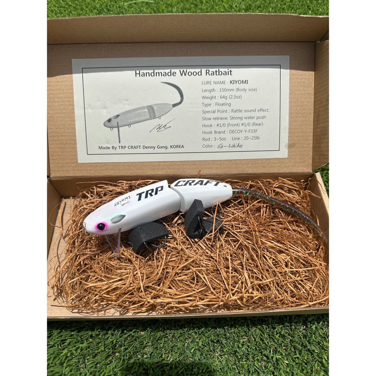 TRP Handmade Wood RatBait (KIYOMI)