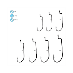 Gamakatsu WORM OFFSET - Tackle Shack TX